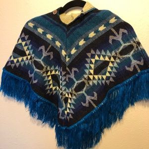 Toddler Alpaca Ecuadorian Poncho
